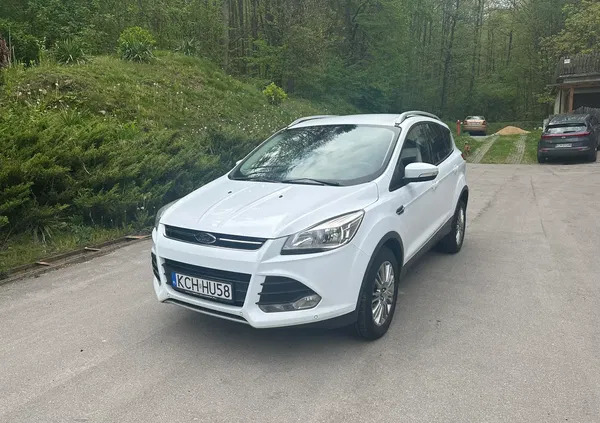 ford kuga Ford Kuga cena 45000 przebieg: 225000, rok produkcji 2013 z Rawicz